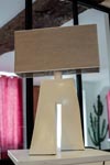 Lampe Ballade Lin couleur ficelle. Les artisans d'art. Lampe Ballade Lin couleur ficelle. Les artisans d'art.