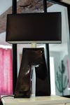 Lampe Ballade Rock noire . Les artisans d'art. Lampe Ballade Rock noire . Les artisans d'art.