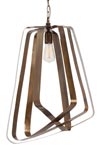 Adele suspension en laiton Vintage . Arteriors. Adele suspension en laiton Vintage . Arteriors.