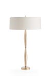 Grande lampe de table en laiton brillant Saunders. Arteriors. Grande lampe de table en laiton brillant Saunders. Arteriors.