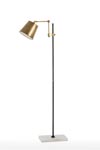 Lampadaire en bronze et marbre Watson. Arteriors. Lampadaire en bronze et marbre Watson. Arteriors.