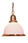 Bateau suspension blanche en verre. Artistar. Bateau suspension blanche en verre. Artistar.