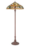 Grand lampadaire Tiffany Vignes d'automne. Artistar. Grand lampadaire Tiffany Vignes d'automne. Artistar.