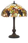 Grappa lampe en verre style Tiffany. Artistar. Grappa lampe en verre style Tiffany. Artistar.