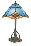 Lampe de table Tiffany tronc mêlé. Artistar. Lampe de table Tiffany tronc mêlé. Artistar.