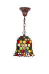 Mini suspension clochette Tiffany. Artistar. Mini suspension clochette Tiffany. Artistar.