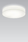 BIG R grand plafonnier blanc en acrylique 60cm. bpe:LICHT. BIG R grand plafonnier blanc en acrylique 60cm. bpe:LICHT.