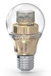 LED bulb connected by bluetooth, Smart Look gold version. Carus. LED bulb connected by bluetooth, Smart Look gold version. Carus.