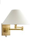 Articulated wall lamp in matt golden brass AL370. Casadisagne. Articulated wall lamp in matt golden brass AL370. Casadisagne.
