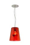 Benju suspension rouge. Concept Verre. Benju suspension rouge. Concept Verre.