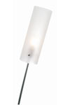 Lux Men lampadaire simple verrerie sablée blanche. Concept Verre. Lux Men lampadaire simple verrerie sablée blanche. Concept Verre.