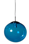 Lux Women suspension simple en verre bleu turquoise. Concept Verre. Lux Women suspension simple en verre bleu turquoise. Concept Verre.