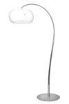 Préliance lampadaire avec verrerie acidée blanche. Concept Verre. Préliance lampadaire avec verrerie acidée blanche. Concept Verre.