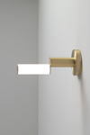 Signal Design wall lamp in satin brass. CVL Luminaires. Signal Design wall lamp in satin brass. CVL Luminaires.