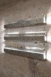 Ray luminaire 71 x 15 x 120 argent. Davide Medri. Ray luminaire 71 x 15 x 120 argent. Davide Medri.