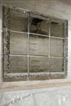 Very Big miroir carré en 9 morceaux argent 210x210. Davide Medri. Very Big miroir carré en 9 morceaux argent 210x210. Davide Medri.