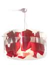 Suspension transparente Holo 47 Macao rouge. Dix Heures Dix. Suspension transparente Holo 47 Macao rouge. Dix Heures Dix.