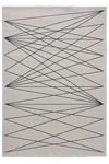 Tapis Oscillo noir et gris 160x230. Edito Paris. Tapis Oscillo noir et gris 160x230. Edito Paris.