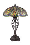 Lampe de table Tiffany bronze impérial Belle. Elstead Lighting. Lampe de table Tiffany bronze impérial Belle. Elstead Lighting.