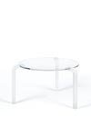 Finny 2 table d'appoint transparente. Emporium. Finny 2 table d'appoint transparente. Emporium.