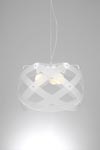 Nuclea grande suspension blanche . Emporium. Nuclea grande suspension blanche . Emporium.
