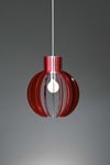 Papalla suspension rouge. Emporium. Papalla suspension rouge. Emporium.