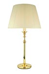 Lampe en bronze poli abat-jour blanc Nuguria. Estro. Lampe en bronze poli abat-jour blanc Nuguria. Estro.