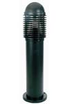 Verno GM balise extérieur noire ronde avec grille. Faro. Verno GM balise extérieur noire ronde avec grille. Faro.