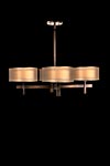 Quadralli suspension à quatre abat-jour cylindriques à double épaisseur. Fine Art Lamps. Quadralli suspension à quatre abat-jour cylindriques à double épaisseur. Fine Art Lamps.