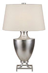 Recollection lampe amphore décorée à la feuille d'argent. Fine Art Lamps. Recollection lampe amphore décorée à la feuille d'argent. Fine Art Lamps.