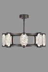 Suspension en cristal et anneau, petit modèle à huit lumières, éclairage LED. Fine Art Lamps. Suspension en cristal et anneau, petit modèle à huit lumières, éclairage LED. Fine Art Lamps.