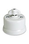 Garby interrupteur rotatif porcelaine blanche en applique à oreillettes va et vient. Fontini. Garby interrupteur rotatif porcelaine blanche en applique à oreillettes va et vient. Fontini.