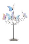 Papillon multicolore lampe en verre irisé 5 lumières. Harco Loor. Papillon multicolore lampe en verre irisé 5 lumières. Harco Loor.