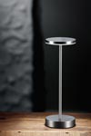 Lampe de bureau à éclairage LED Dilara en aluminium batterie lithium-ion.. Holtkötter. Lampe de bureau à éclairage LED Dilara en aluminium batterie lithium-ion.. Holtkötter.