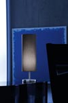 Lampe de table noire et nickel mat. Holtkötter. Lampe de table noire et nickel mat. Holtkötter.