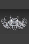 Grand plafonnier transparent en cristal Swarovski SABIK. Italamp. Grand plafonnier transparent en cristal Swarovski SABIK. Italamp.