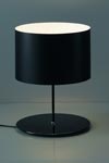 Lampe noire en fibre de carbone Half Moon intérieur ivoire. Karboxx. Lampe noire en fibre de carbone Half Moon intérieur ivoire. Karboxx.