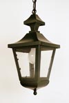Hamburg LE38 N°2 trapezoidal black lantern in lacquered brass . Latoaria. Hamburg LE38 N°2 trapezoidal black lantern in lacquered brass . Latoaria.