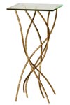 Golden accent table Sarment . Le Dauphin. Golden accent table Sarment . Le Dauphin.