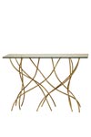 Golden console table Sarment. Le Dauphin. Golden console table Sarment. Le Dauphin.