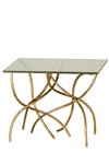 Golden end table Sarment. Le Dauphin. Golden end table Sarment. Le Dauphin.