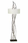 Silver floor lamp Sarment. Le Dauphin. Silver floor lamp Sarment. Le Dauphin.