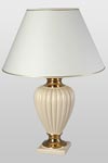 Adriana ivory table lamp. Le Dauphin. Adriana ivory table lamp. Le Dauphin.
