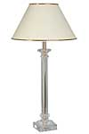 Gold and ivory ultra clear optical glass lamp Buci. Le Dauphin. Gold and ivory ultra clear optical glass lamp Buci. Le Dauphin.