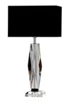 Large optical glass table lamp Doge. Le Dauphin. Large optical glass table lamp Doge. Le Dauphin.