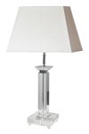 Optical glass table lamp Cris. Le Dauphin. Optical glass table lamp Cris. Le Dauphin.