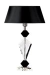 Optical glass table lamp Dona. Le Dauphin. Optical glass table lamp Dona. Le Dauphin.