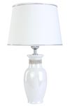 Pearl white ceramic table lamp Laura. Le Dauphin. Pearl white ceramic table lamp Laura. Le Dauphin.