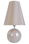 Pearly beige table lamp Tania in ceramic. Le Dauphin. Pearly beige table lamp Tania in ceramic. Le Dauphin.