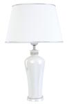 Pearly white ceramic table lamp Laurana . Le Dauphin. Pearly white ceramic table lamp Laurana . Le Dauphin.